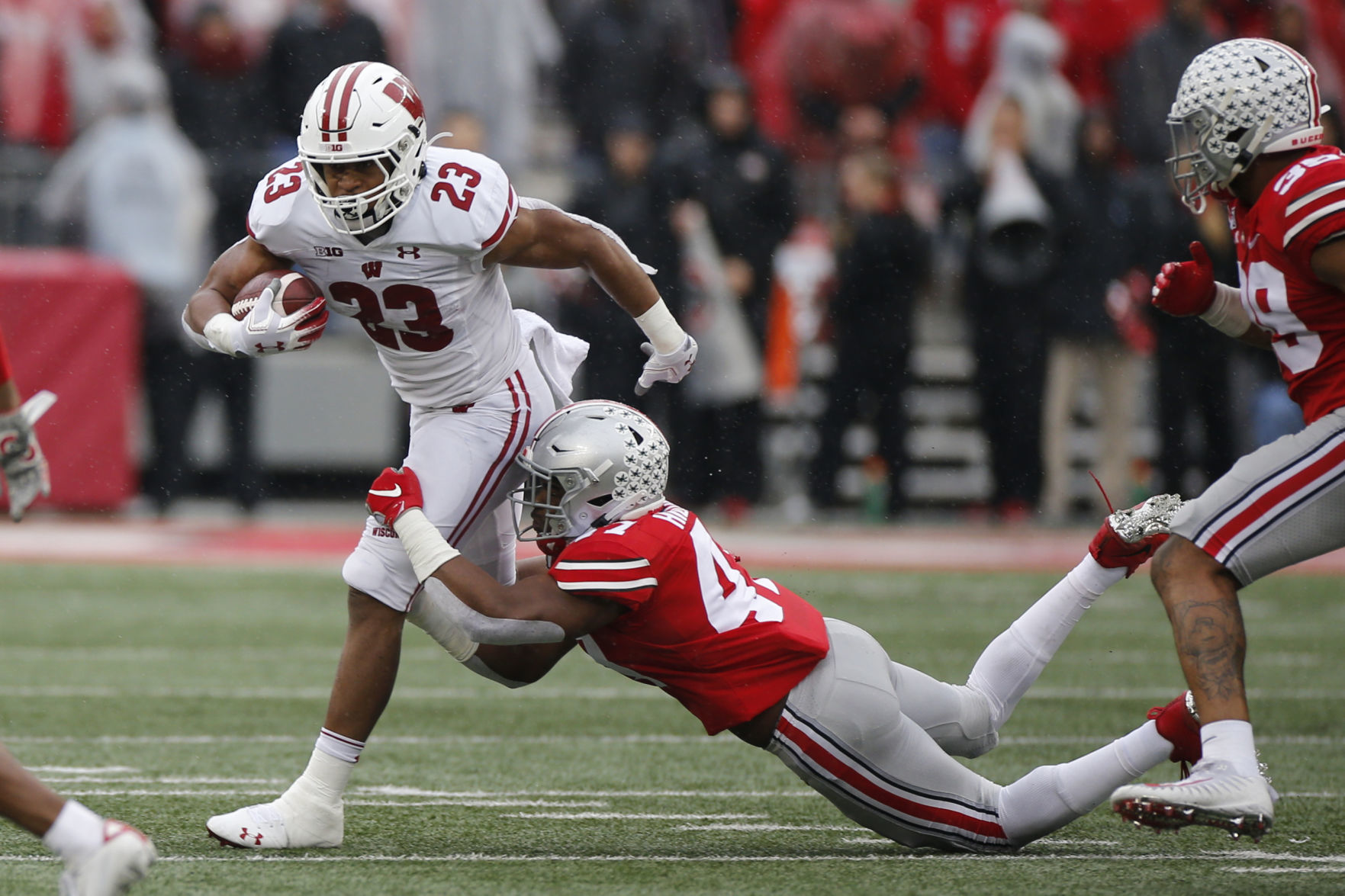 Buckeyes 38, Badgers 7